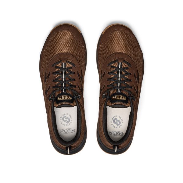 Men's Hightrail Vented Hiking Shoe  |  Dark Earth/Oak Buff - Image 4
