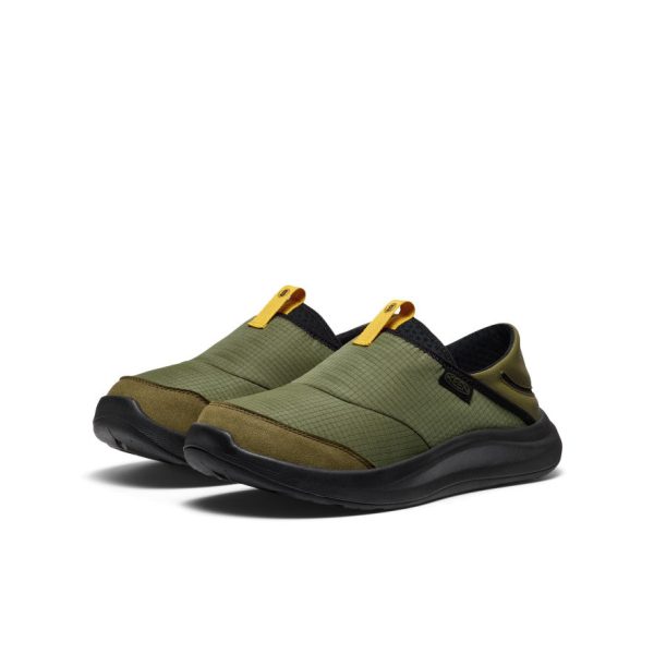 Men's Whyser Slip-On  |  Bronze Green/Black - Image 2