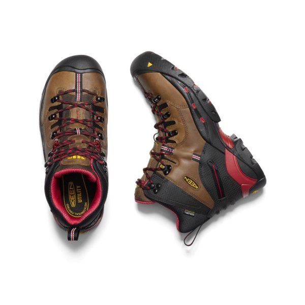 Men's Pittsburgh 6 Waterproof Boot (Steel Toe)  |  Bison - Image 4