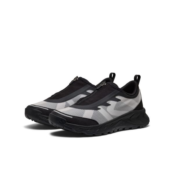 Men's TTS Zip Sneaker  |  Black/Black - Image 2