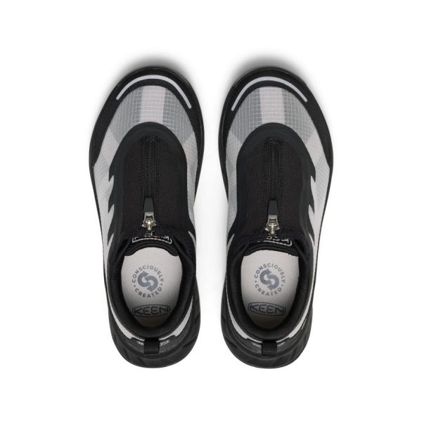 Women's TTS Zip Sneaker  |  Black/Black - Image 4