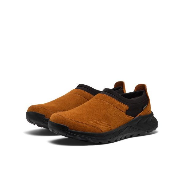 Men's TTS Moc Waterproof Sneaker  |  Roasted Pecan/Black - Image 2