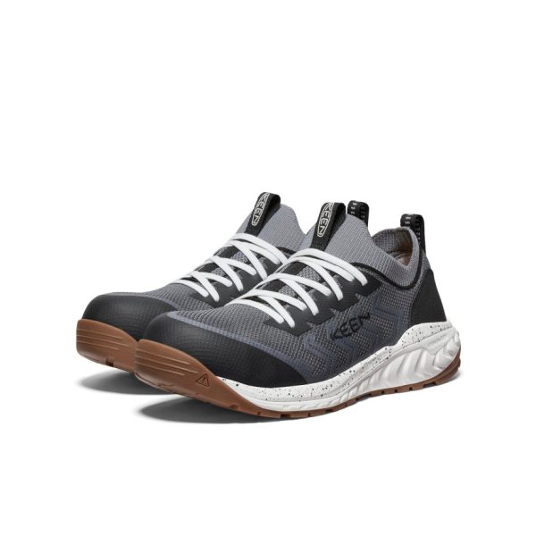 Men's Arvada Shift Work Sneaker (Carbon Toe)  |  Steel Grey/Gum - Image 2
