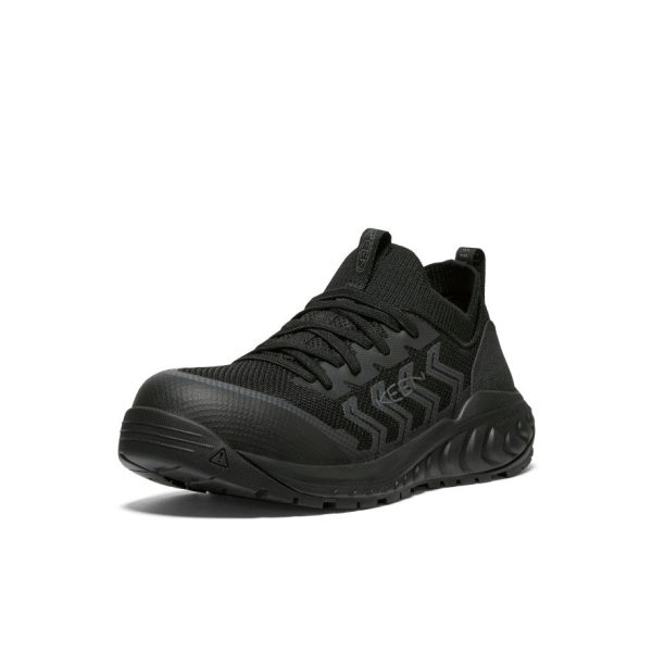 Women's Arvada Shift Work Sneaker (Carbon Toe)  |  Black/Magnet - Image 3