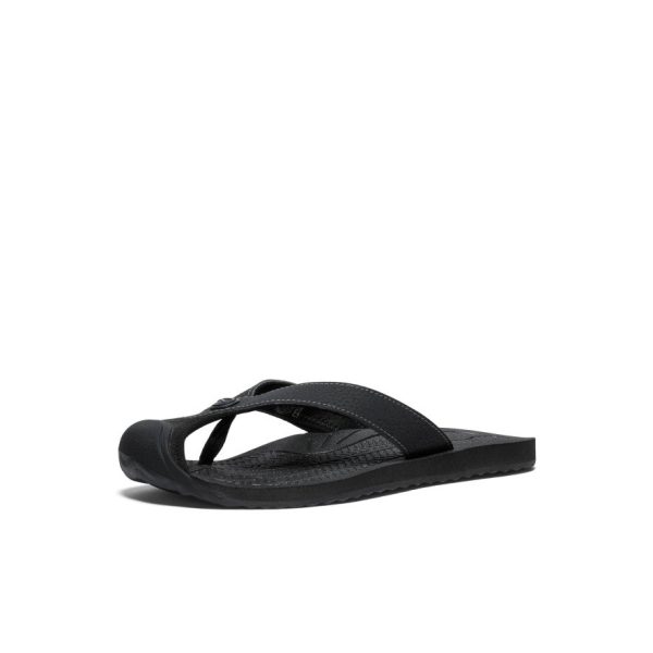 Women's Barbados Flip-Flop  |  Black/Steel Grey - Image 3