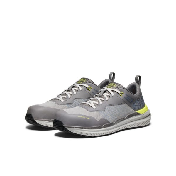 Men's Speedworks ESD Work Sneaker (Carbon Toe)  |  Steel Grey/Vintage Indigo - Image 2