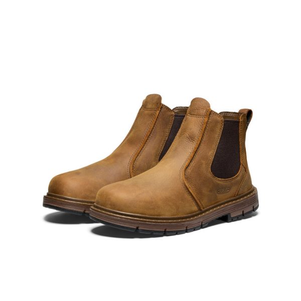 Men's San Jose Chelsea 90?? Heel Boot (Soft Toe)  |  Belgian/Gum - Image 2