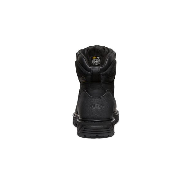 Men's Camden 6 Waterproof Boot (Carbon Toe)  |  Black/Black - Image 5
