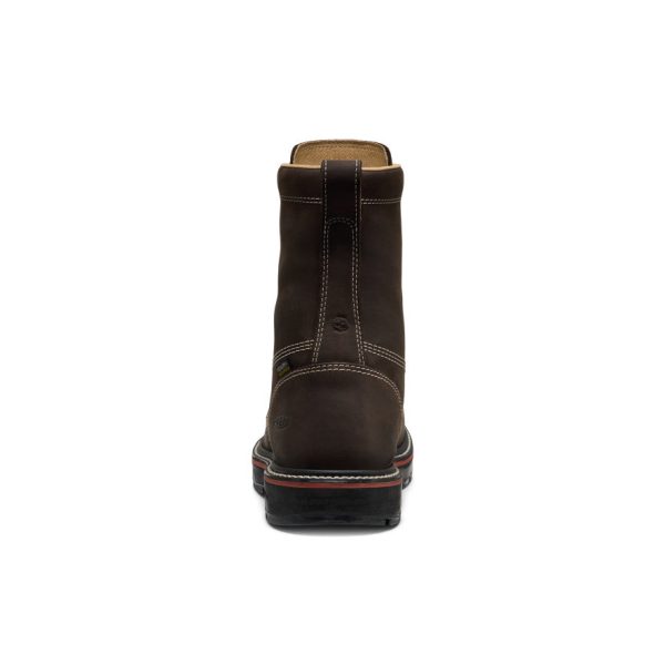 Men's Liberty 8 Waterproof 90° Heel Boot (Carbon Toe)  |  Coffee Bean/Black - Image 5