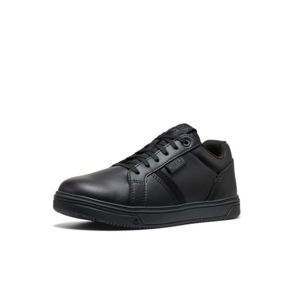 Women's Kenton WTX Work Shoe (Soft Toe)  |  Black/Black - Image 3
