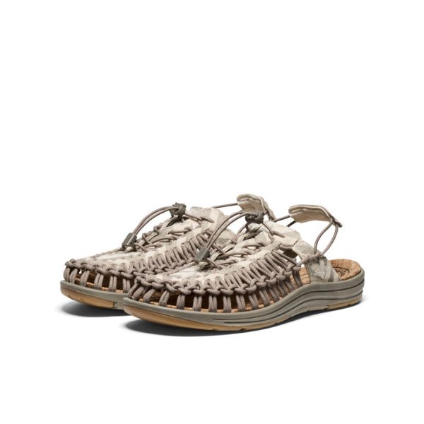 All Gender UNEEK II Convertible Canvas Sneaker  |  Brindle/Natural - Image 2