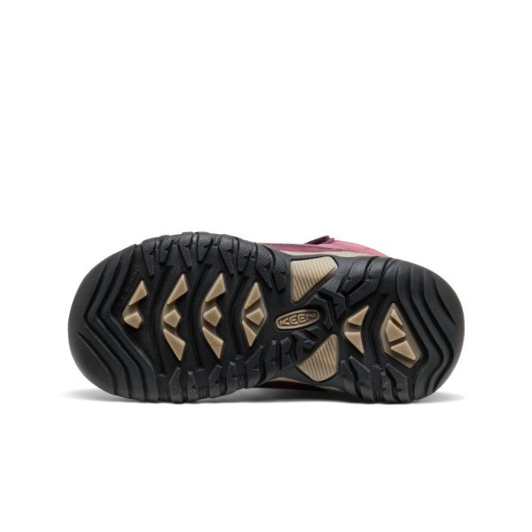 Little Kids' Kanibou Waterproof Winter Boot  |  Fig/Pink Lemonade - Image 6