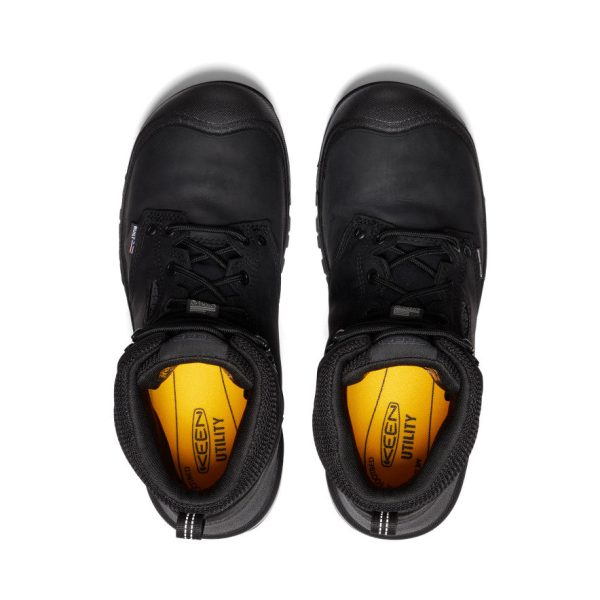 Men's Independence 6 Waterproof Boot (Soft Toe)  |  Black/Black - Image 4