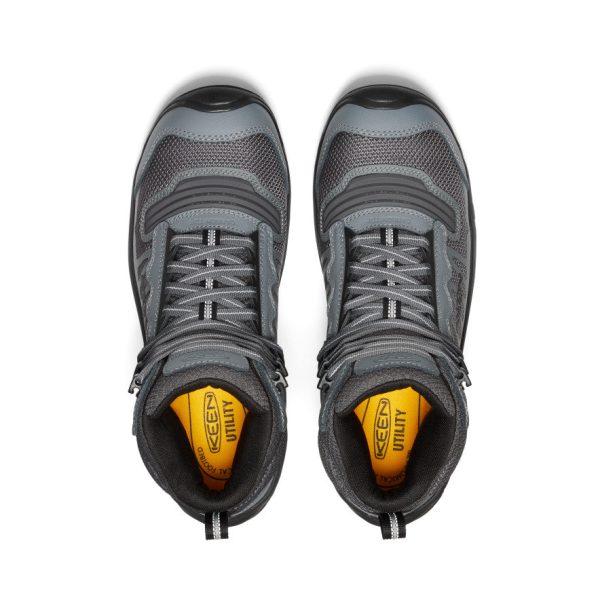 Men's Reno Mid Waterproof (Carbon Toe)  |  Magnet/Black - Image 4