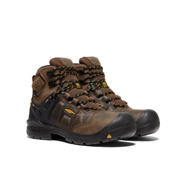 Men's Dover 6 Waterproof (Carbon Toe)  |  Dark Earth/Black - Image 2