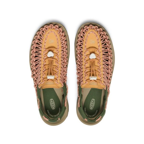 Men's UNEEK Sneaker  |  Oak Buff/Bronze Green - Image 4