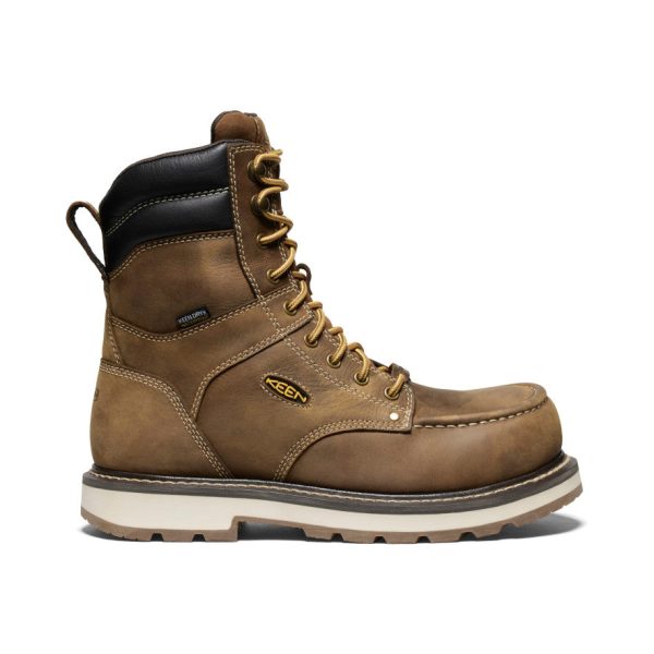 Men's Cincinnati 8 Waterproof 90° Heel Boot (Carbon Toe)  |  Belgian/Sandshell