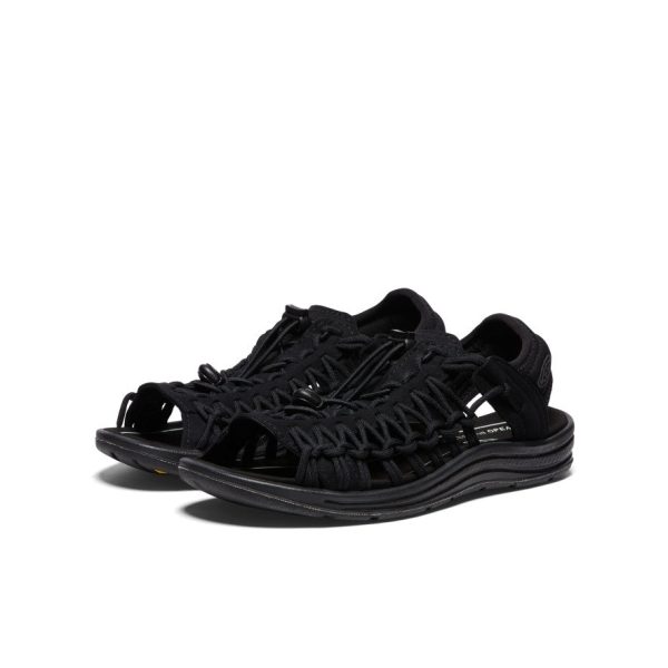 Women's UNEEK II Open-Toe Sneaker  |  Black/Black - Image 2