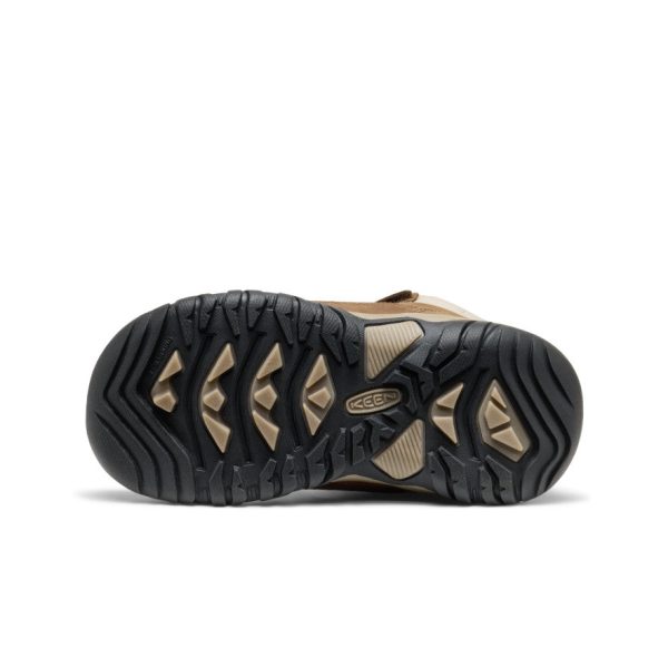 Little Kids' Kanibou Waterproof Winter Boot  |  Dark Earth/Roasted Pecan - Image 6