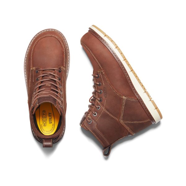Women's San Jose 6 Boot (Aluminum Toe)  |  Gingerbread/Gum - Image 4