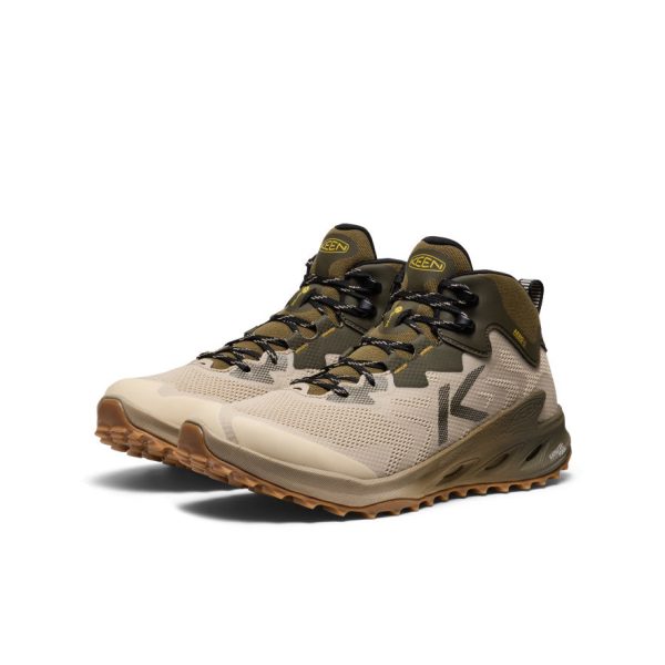 Men's Zionic NXT Waterproof Hiking Boot  |  Brindle/Lemon Curry - Image 2