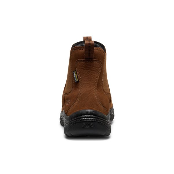 Women's Greta II Waterproof Chelsea  |  Bison/Black - Image 5