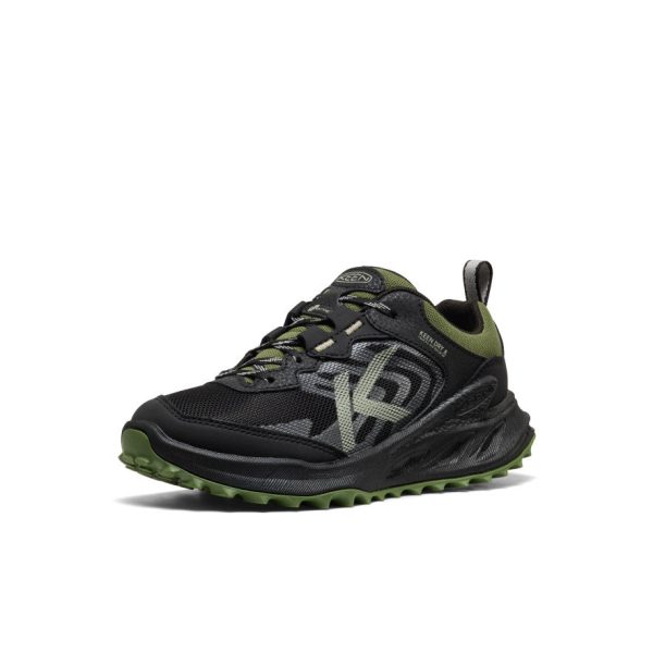Big Kids' Zionic Waterproof Shoe  |  Black/Bronze Green - Image 3