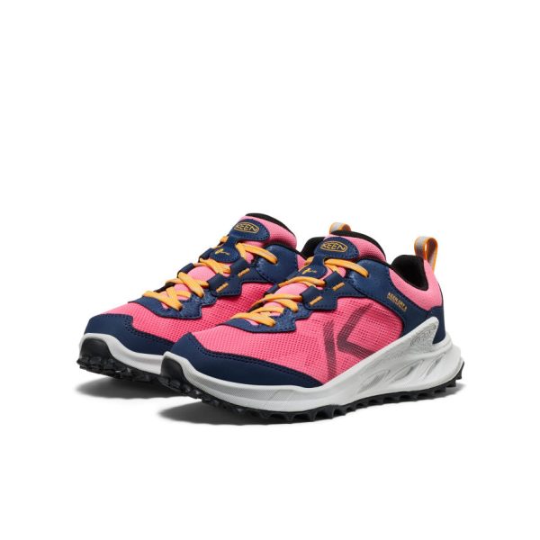 Big Kids' Zionic Waterproof Shoe  |  Naval Academy/Pink Lemonade - Image 2