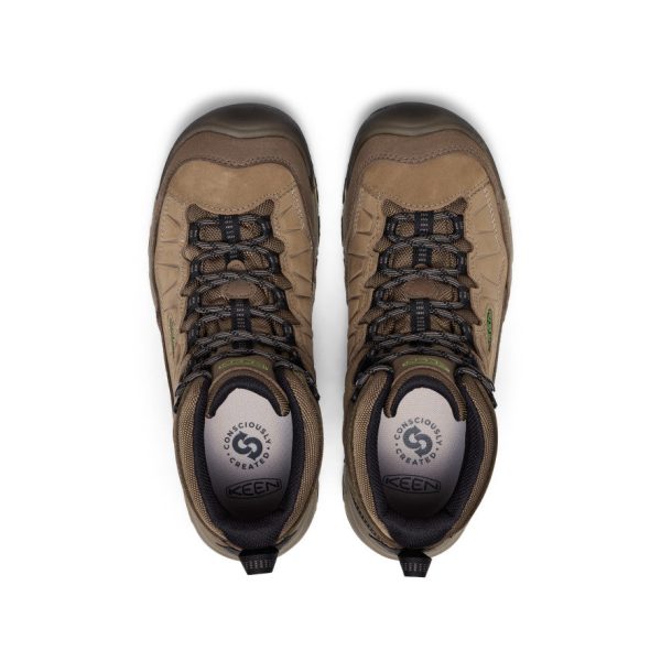 Men's Targhee IV Waterproof Hiking Boot  |  Brindle/Canteen - Image 4