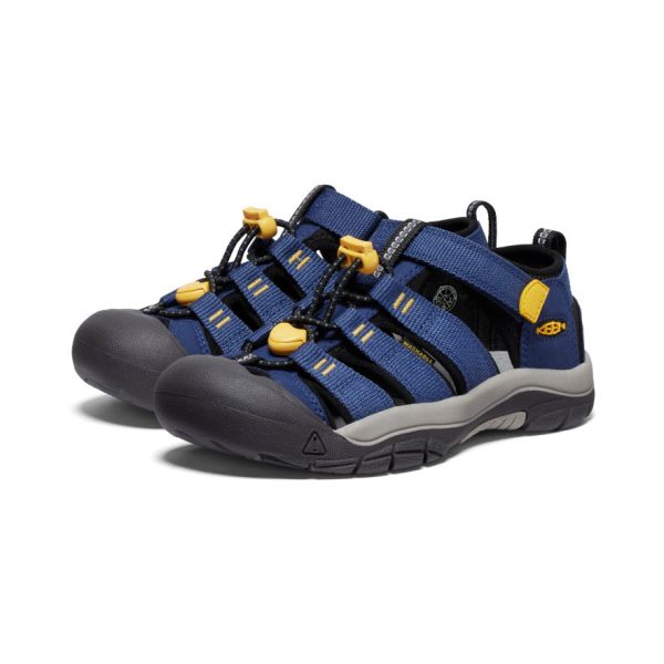 Big Kids' Newport H2  |  Naval Academy/Keen Yellow - Image 2