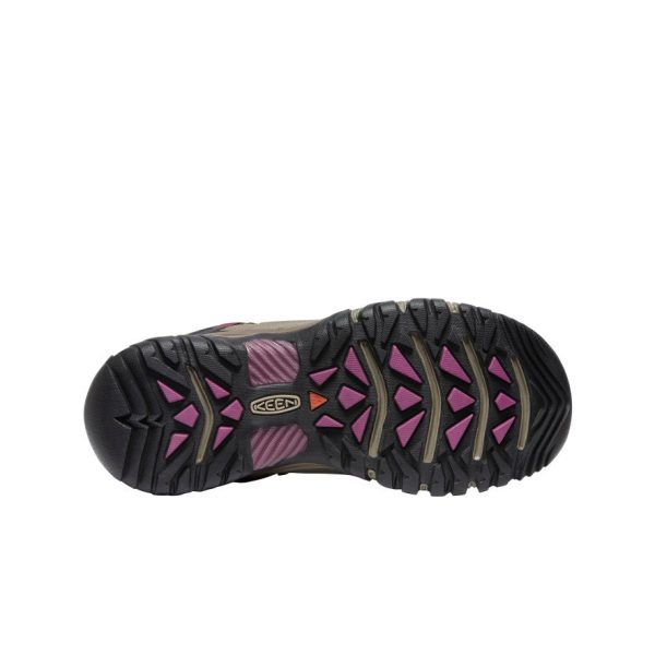Women's Targhee III Waterproof Mid  |  Weiss/Boysenberry - Image 5