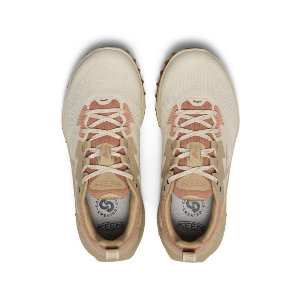 Women's Zionic NXT Waterproof Hiking Shoe  |  Birch/Cork - Image 4