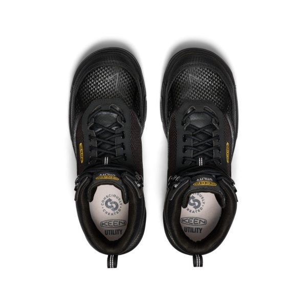 Men's Stronglite Waterproof Boot (Carbon Toe)  |  Black/Black - Image 4