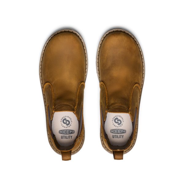 Men's San Jose Chelsea 90?? Heel Boot (Soft Toe)  |  Belgian/Gum - Image 4