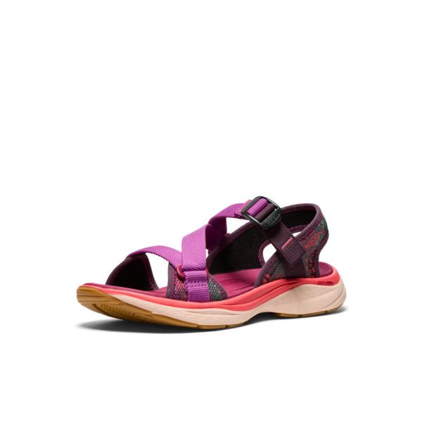 Women's Leiki Open-Toe Sandal  |  Plum Perfect/Dubarry - Image 4