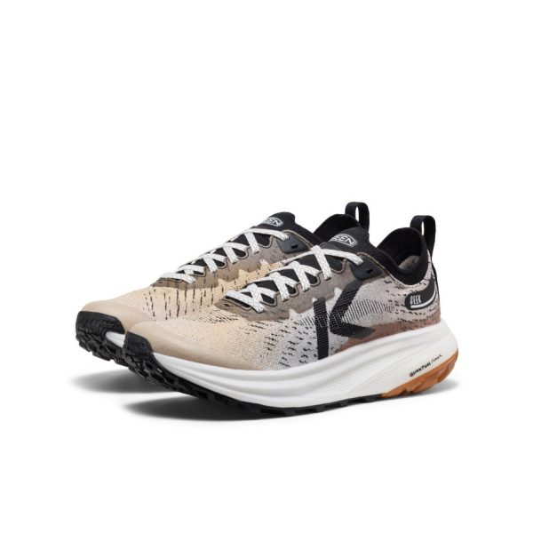 Women's Seek Trail Running Shoe  |  Safari/Black - Image 2