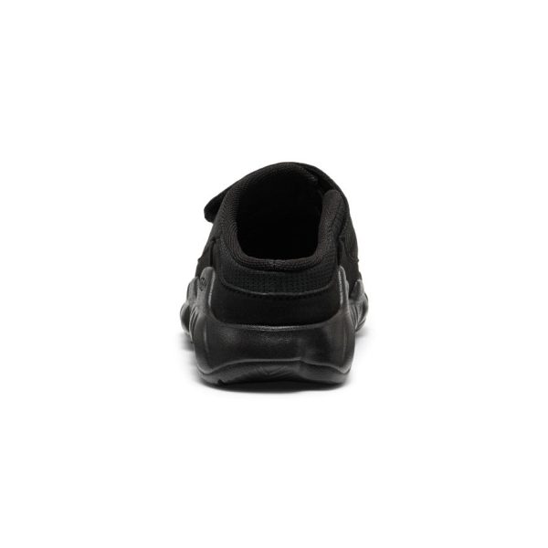 Little Kids' Hypowser Wrap Shoe  |  Black/Black - Image 5