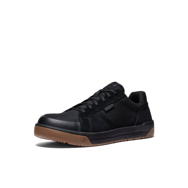 Men's Kenton ESD Work Shoe (Carbon Toe)  |  Black/Gum - Image 3