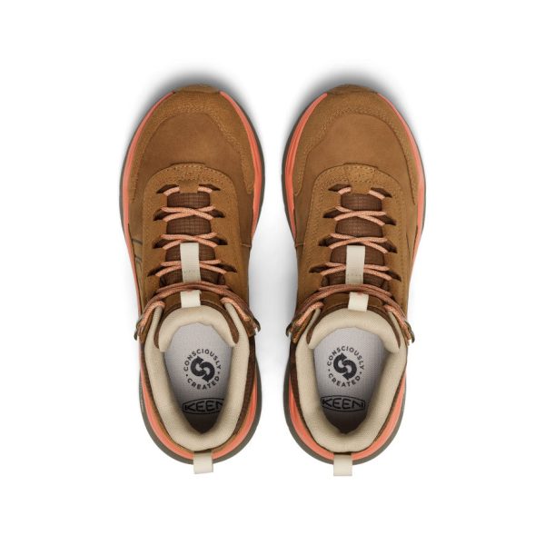 Women's Leiki Waterproof Leather Hiking Boot  |  Chipmunk/Bison - Image 4