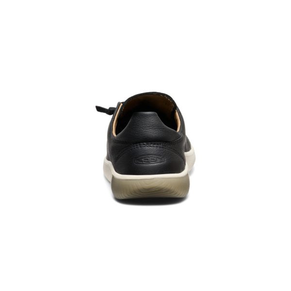 Men's KNX Leather Sneaker  |  Black/Star White - Image 5
