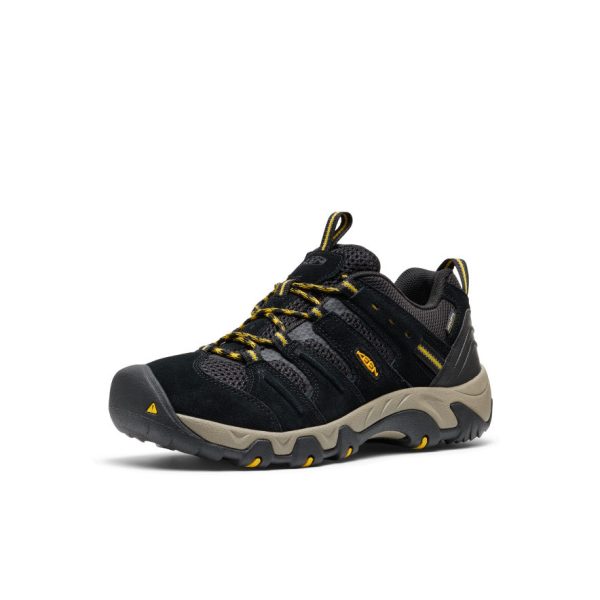 Men's Headout Waterproof Hiking Shoe  |  Black/Lemon Curry - Image 3
