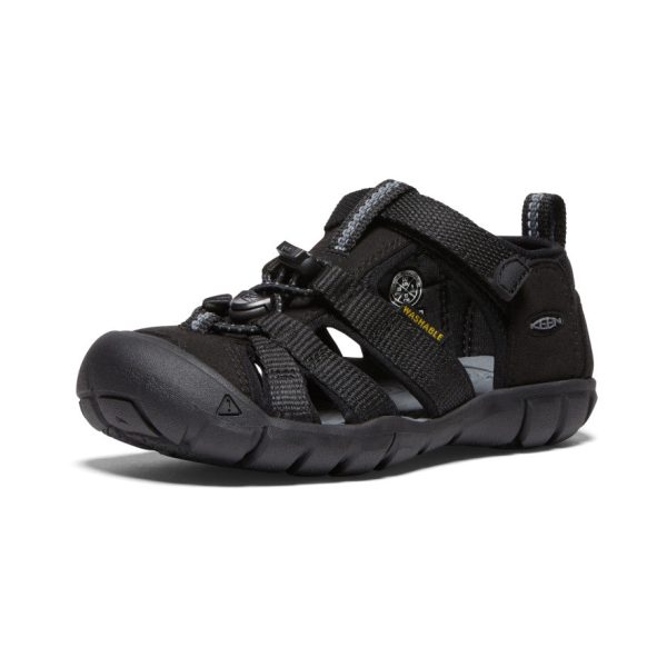 Little Kids' Seacamp II CNX  |  Black/Grey - Image 3