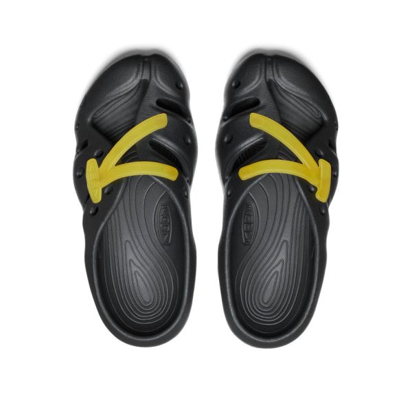All Gender Yogeez Clog  |  Black/KEEN Yellow - Image 4