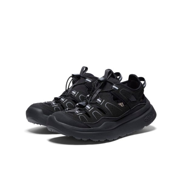 Women's WK450 Walking Sandal  |  Black/Black - Image 2