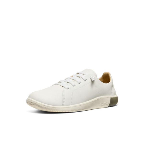 Men's KNX Leather Sneaker  |  Star White/Star White - Image 2