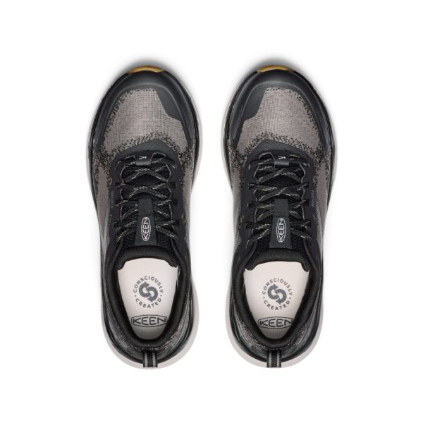 Women's Leiki Waterproof Hiking Shoe  |  Black/Steel Grey - Image 4