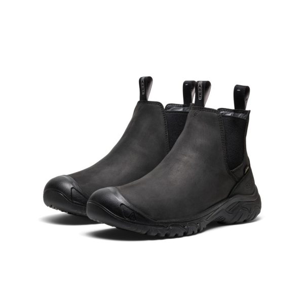 Men's Anchorage IV Waterproof Boot  |  Black/Black - Image 2