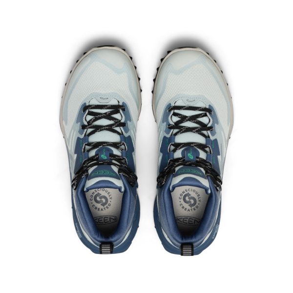 Women's Zionic NXT Waterproof Hiking Boot  |  Ballad Blue/Winter Green - Image 4