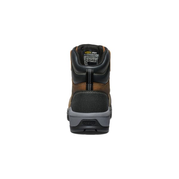 Women's Evanston 6 ESD Boot (Carbon Toe)  |  Bison/Black - Image 5