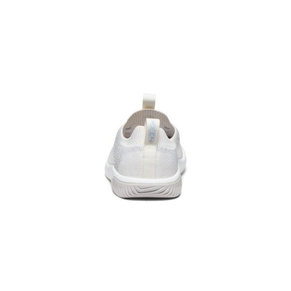 Little Kids' KNX Knit Sneaker  |  Star White/Skyway - Image 6